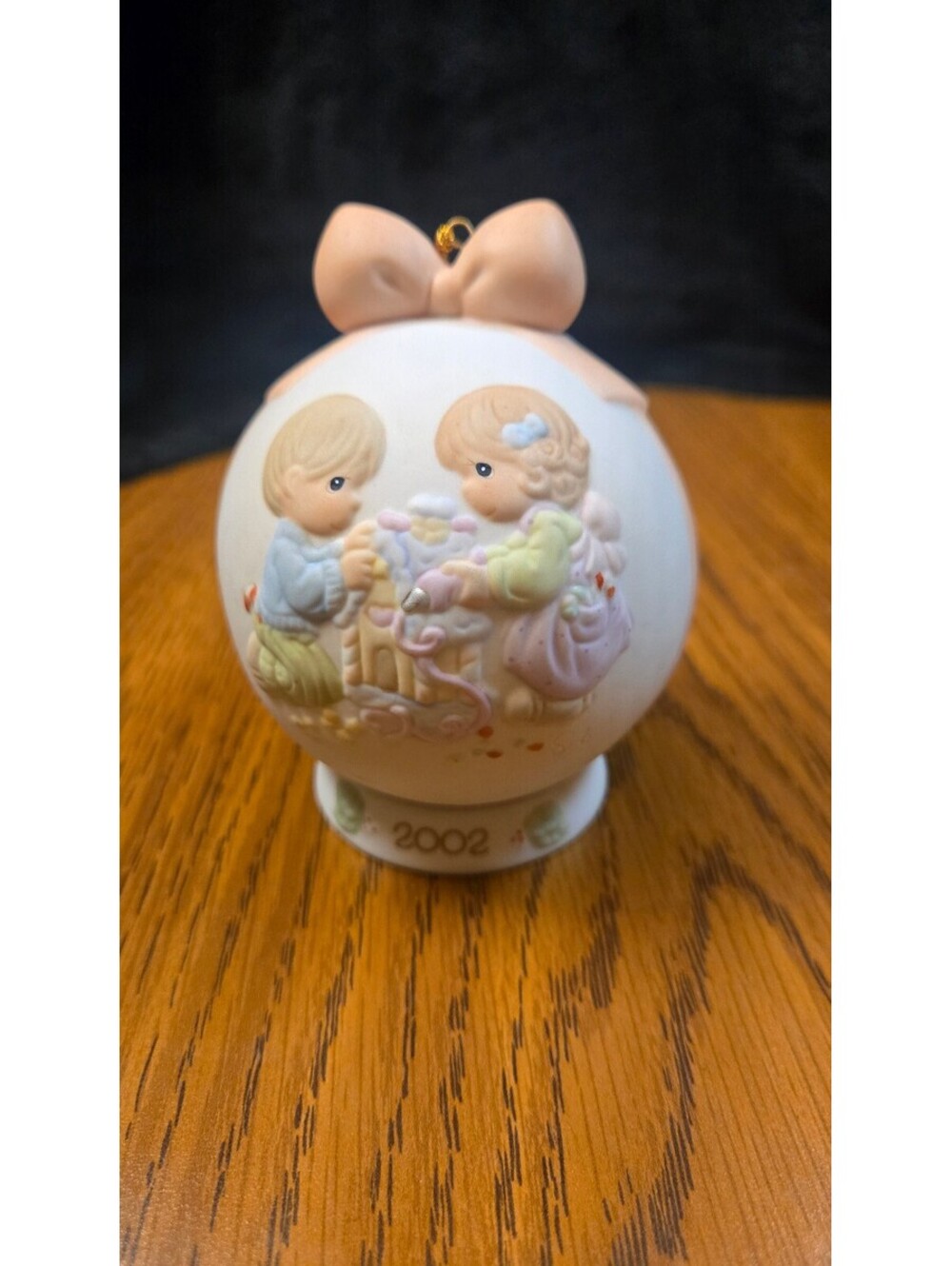 2002 Enesco Precious Moments "Home Sweet Home" Christmas Ornament